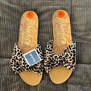 Blowfish Leopard Print Women's Sandals